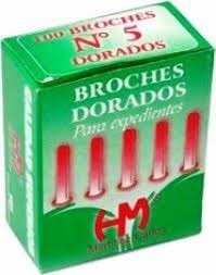 Broche Dorados N 5 26mm